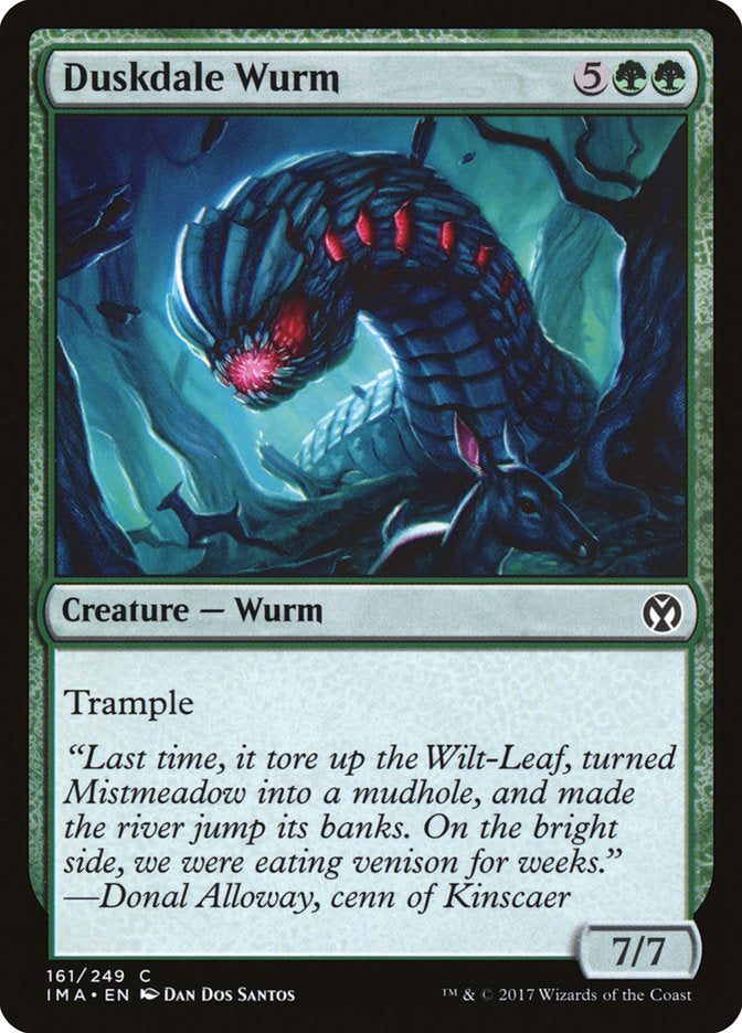 Duskdale Wurm [Iconic Masters] | Card Citadel