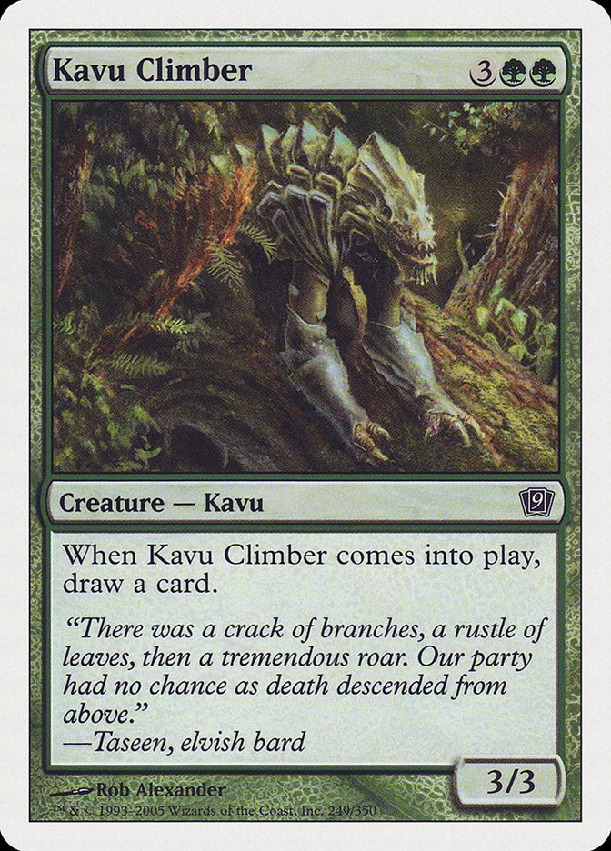 Kavu Climber [Ninth Edition] | Card Citadel