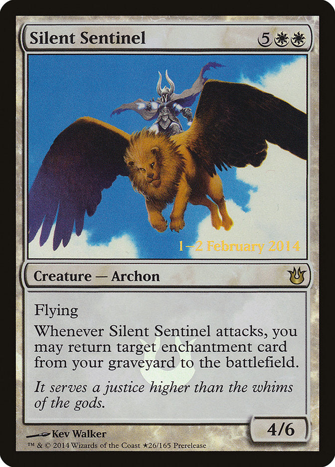 Silent Sentinel [Born of the Gods Promos] | Card Citadel