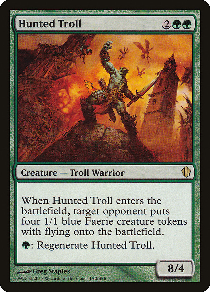 Hunted Troll [Commander 2013] | Card Citadel