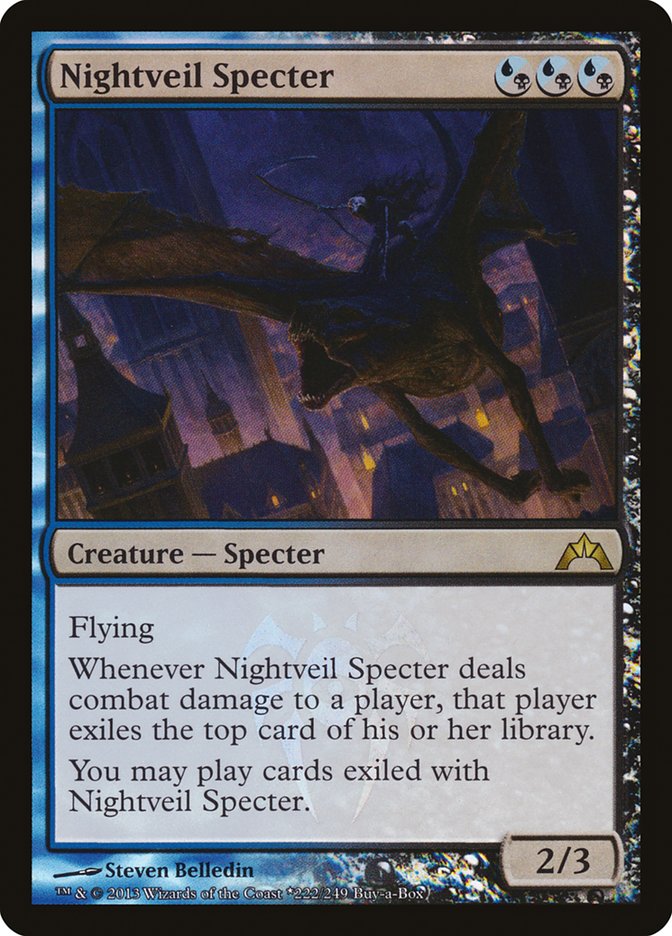 Nightveil Specter (Buy-A-Box) [Gatecrash Promos] | Card Citadel