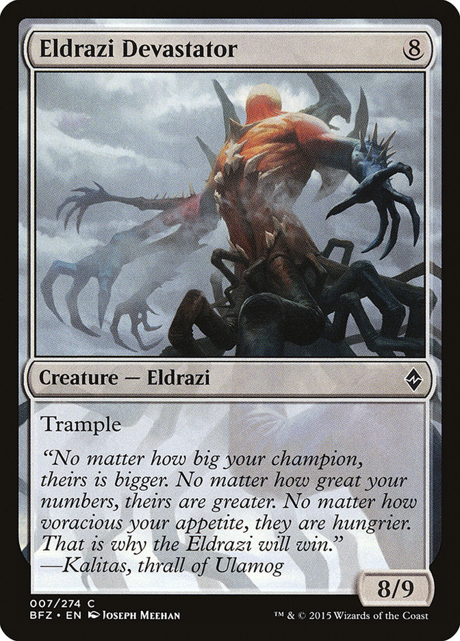 Eldrazi Devastator [Battle for Zendikar] | Card Citadel