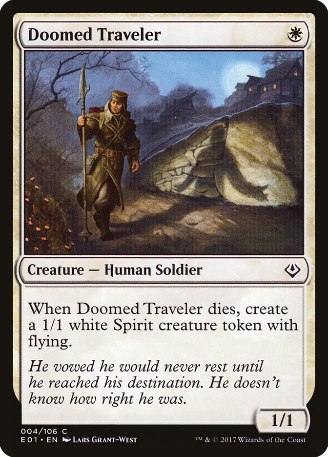 Doomed Traveler [Archenemy: Nicol Bolas] | Card Citadel