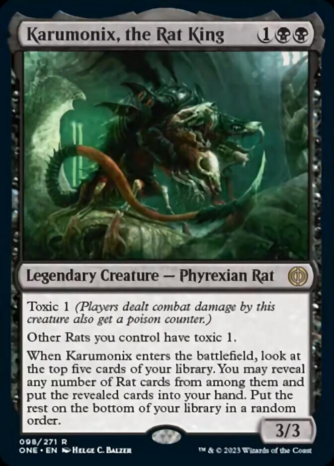 Karumonix, the Rat King [Phyrexia: All Will Be One] | Card Citadel