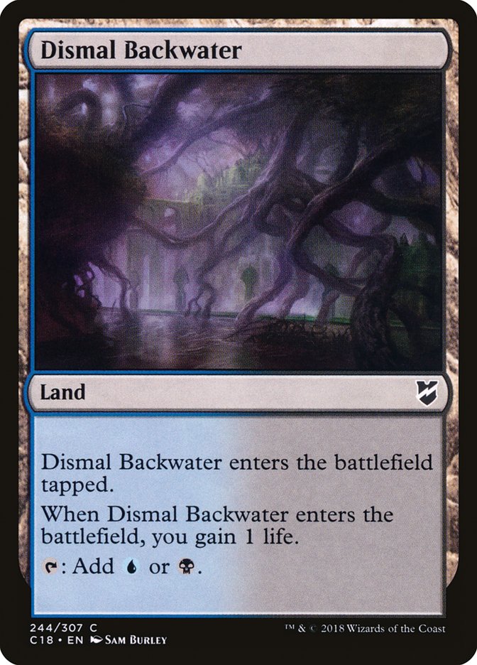 Dismal Backwater [Commander 2018] | Card Citadel