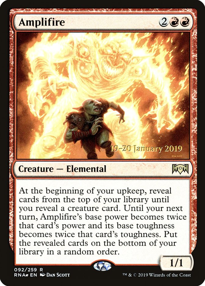 Amplifire [Ravnica Allegiance Prerelease Promos] | Card Citadel