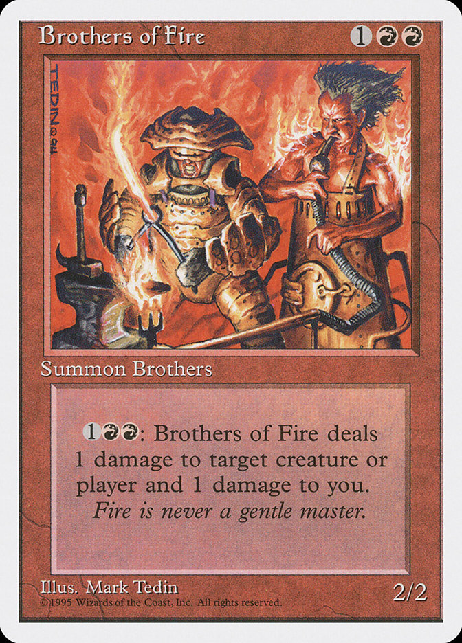 Brothers of Fire [Fourth Edition] | Card Citadel