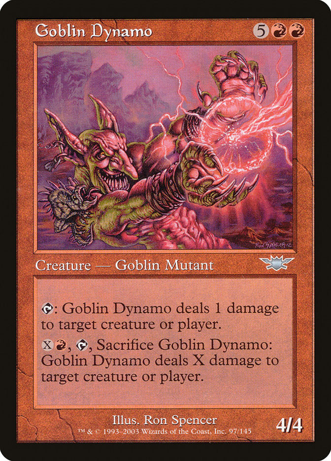 Goblin Dynamo [Legions] | Card Citadel