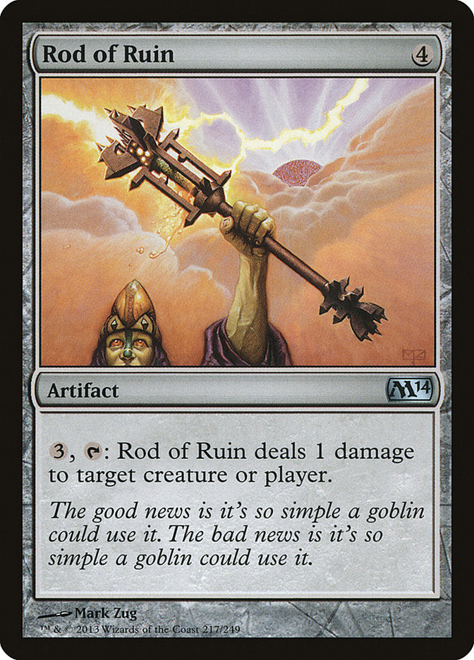 Rod of Ruin [Magic 2014] | Card Citadel