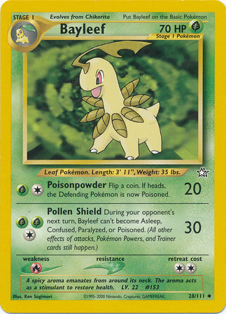 Bayleef (28/111) [Neo Genesis Unlimited] | Card Citadel