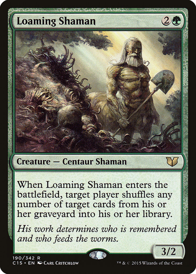 Loaming Shaman [Commander 2015] | Card Citadel