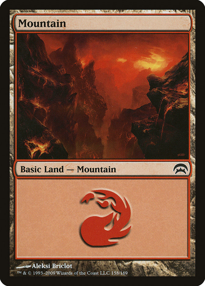Mountain (158) [Planechase] | Card Citadel