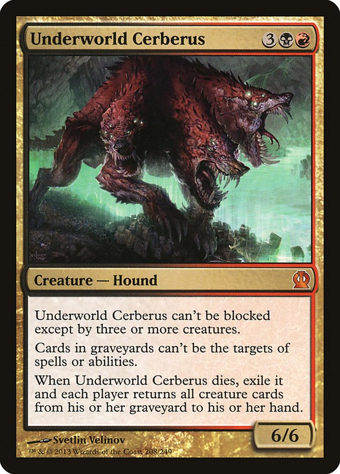 Underworld Cerberus [Theros] | Card Citadel