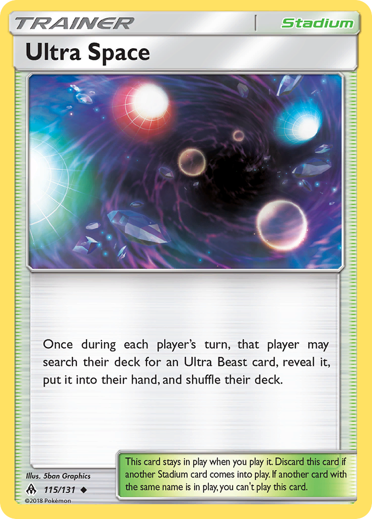 Ultra Space (115/131) [Sun & Moon: Forbidden Light] | Card Citadel