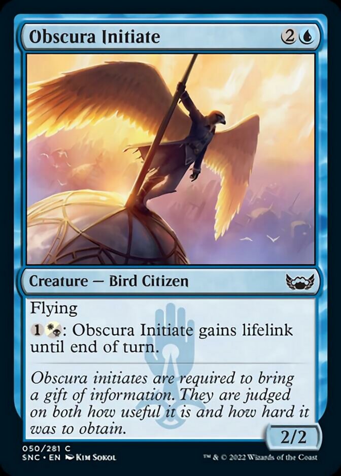 Obscura Initiate [Streets of New Capenna] | Card Citadel