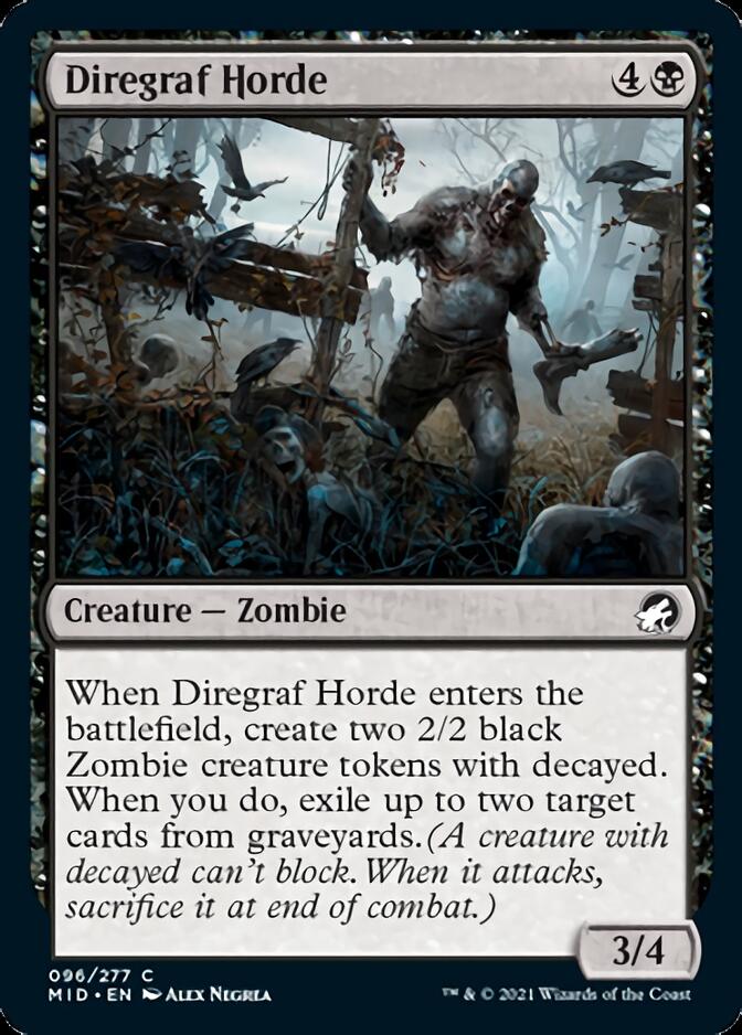 Diregraf Horde [Innistrad: Midnight Hunt] | Card Citadel