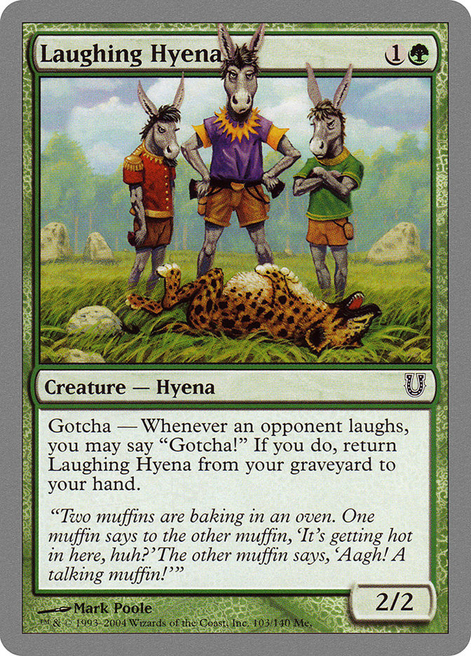 Laughing Hyena [Unhinged] | Card Citadel