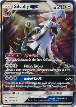 Silvally GX (90/111) (Jumbo Card) [Sun & Moon: Crimson Invasion] | Card Citadel