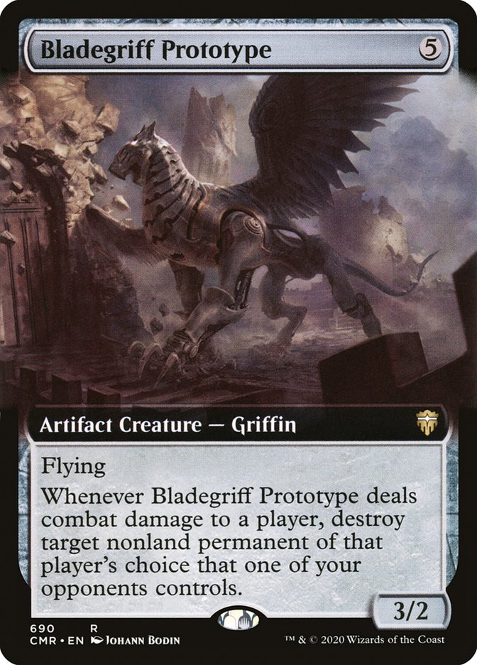 Bladegriff Prototype (Extended Art) [Commander Legends] | Card Citadel