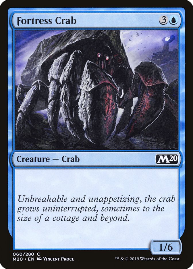 Fortress Crab [Core Set 2020] | Card Citadel
