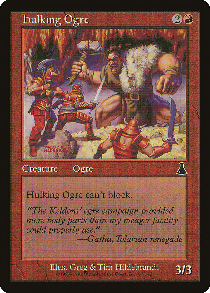 Hulking Ogre [Urza's Destiny] | Card Citadel