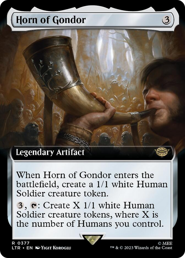 Horn of Gondor (Extended Art) [The Lord of the Rings: Tales of Middle-Earth] | Card Citadel