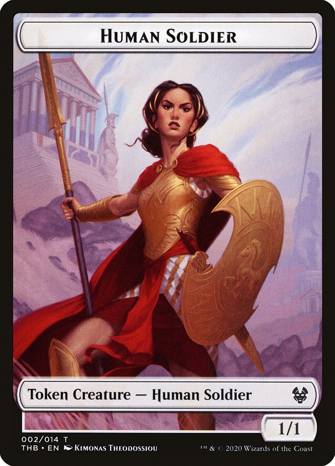 Human Soldier Token [Theros Beyond Death] | Card Citadel