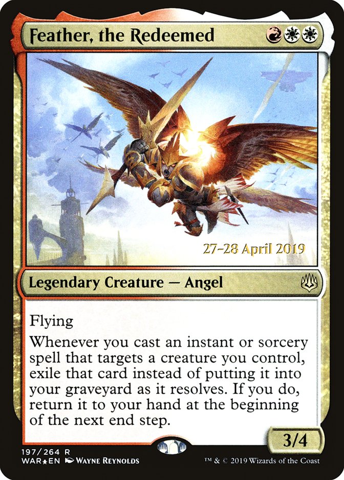 Feather, the Redeemed  [War of the Spark Prerelease Promos] | Card Citadel