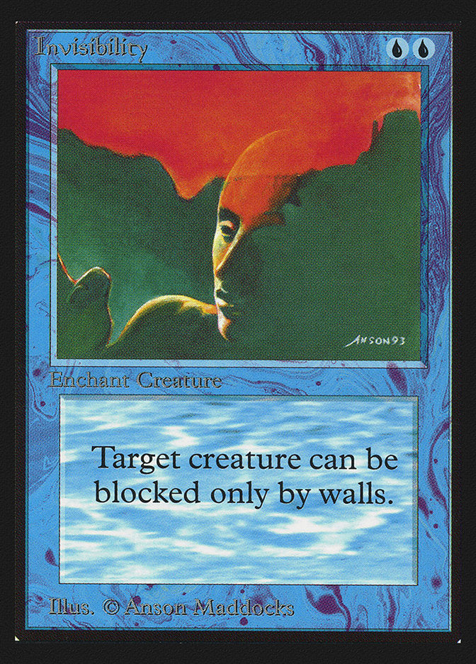 Invisibility (IE) [Intl. Collectors’ Edition] | Card Citadel