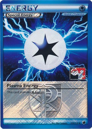 Plasma Energy (106/116) (Play Pokemon Promo) [Black & White: Plasma Freeze] | Card Citadel