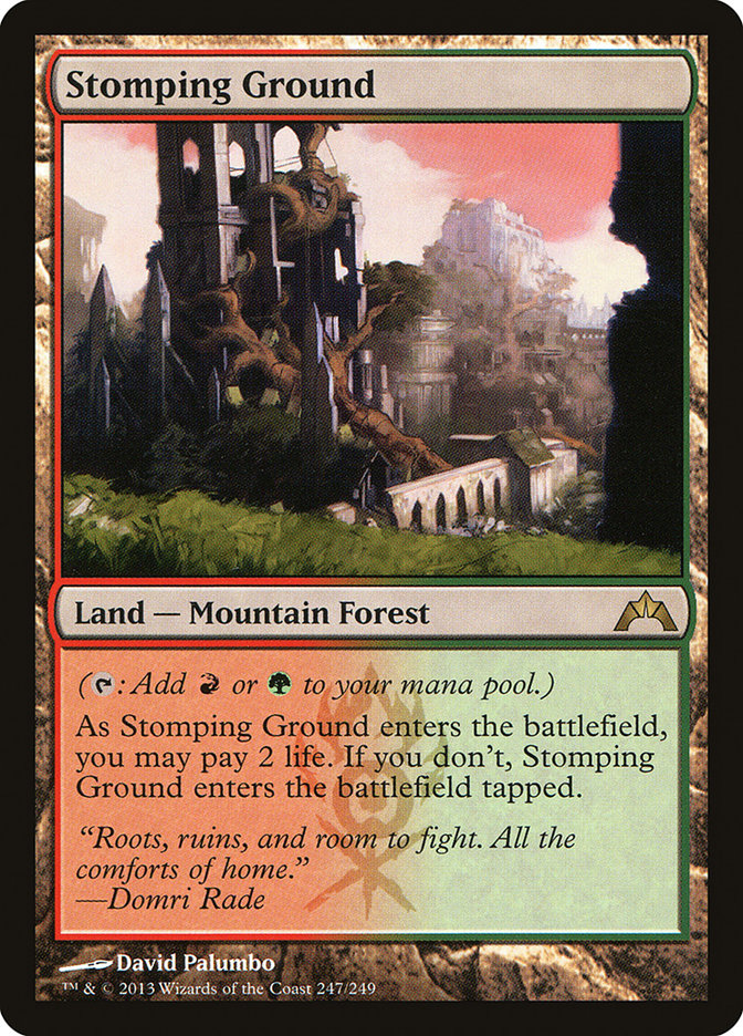 Stomping Ground [Gatecrash] | Card Citadel