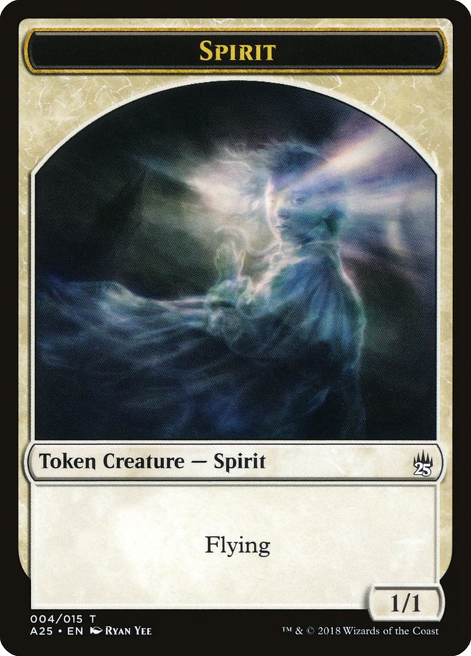 Spirit (004/015) [Masters 25 Tokens] | Card Citadel