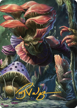 Myconid Spore Tender Art Card (Gold-Stamped Signature) [Commander Legends: Battle for Baldur's Gate Art Series] | Card Citadel