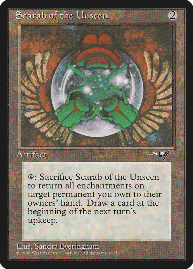 Scarab of the Unseen [Alliances] | Card Citadel