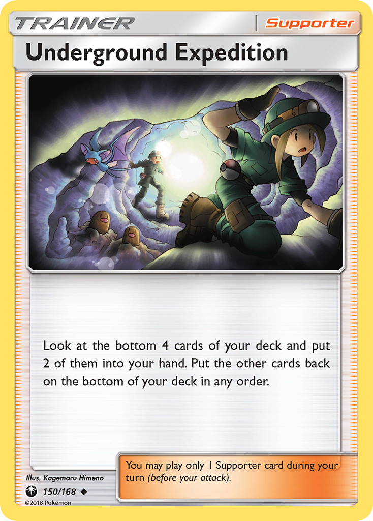 Underground Expedition (150/168) [Sun & Moon: Celestial Storm] | Card Citadel