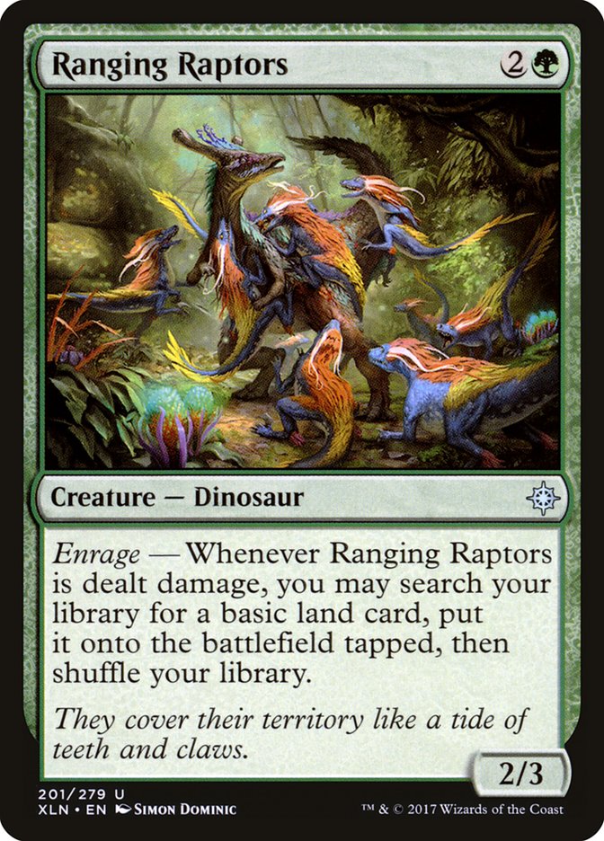 Ranging Raptors [Ixalan] | Card Citadel