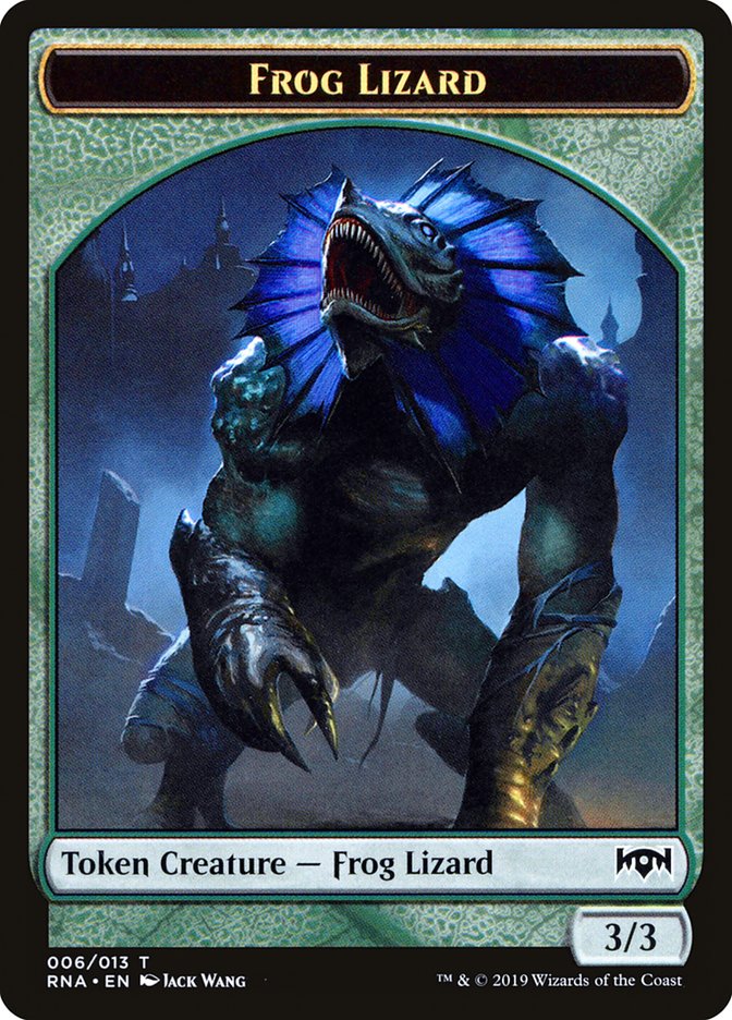 Frog Lizard [Ravnica Allegiance Tokens] | Card Citadel