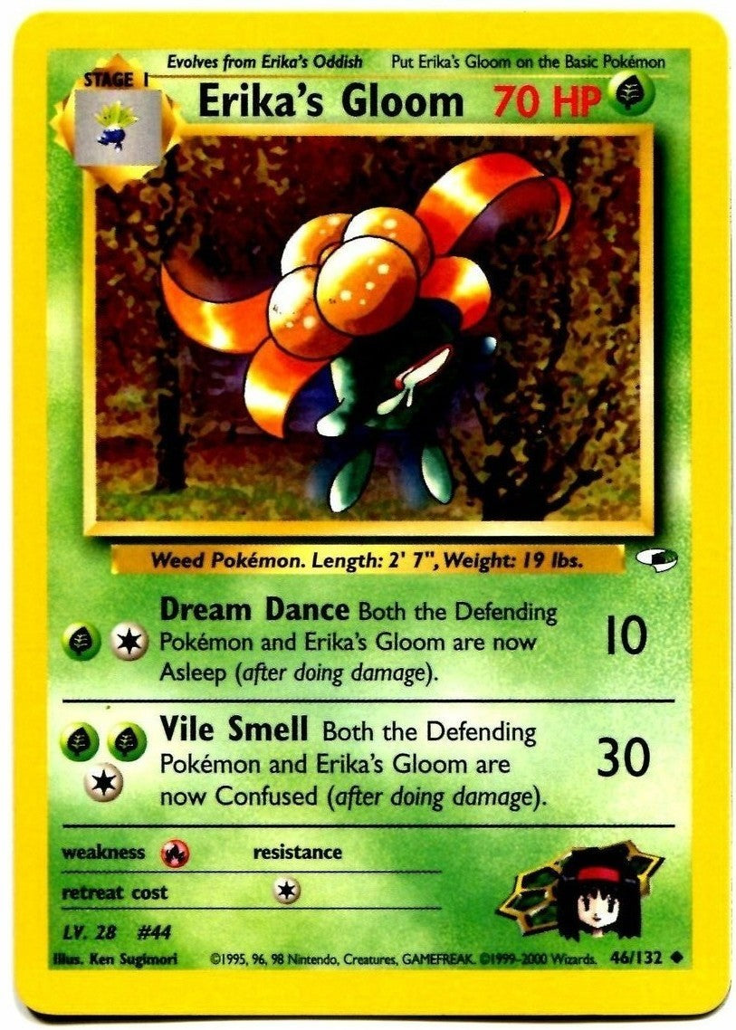 Erika's Gloom (46/132) [Gym Heroes Unlimited] | Card Citadel