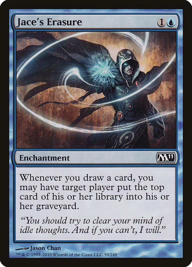 Jace's Erasure [Magic 2011] | Card Citadel