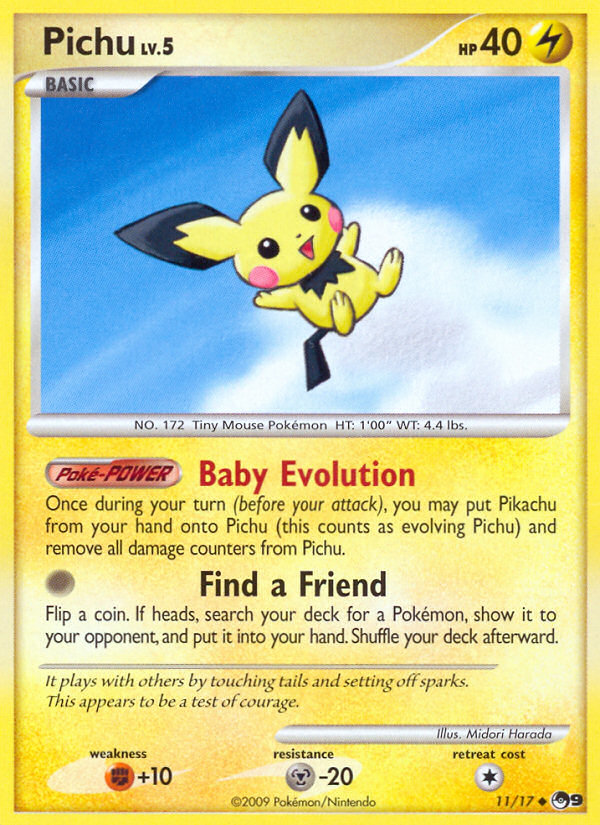 Pichu (11/17) [POP Series 9] | Card Citadel