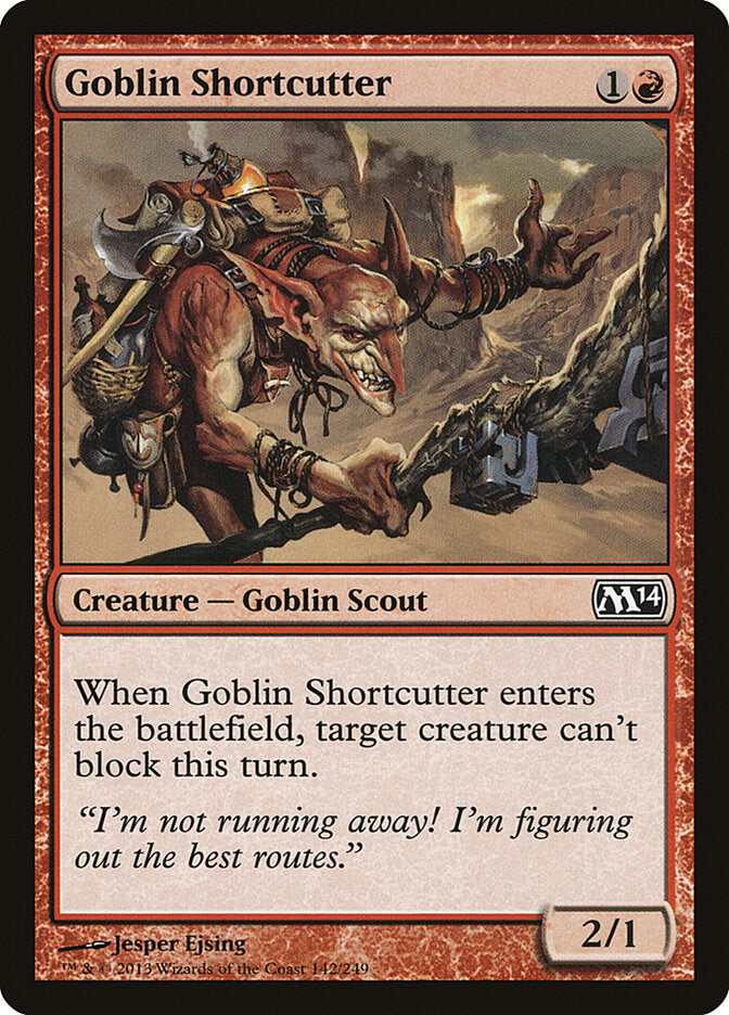 Goblin Shortcutter [Magic 2014] | Card Citadel