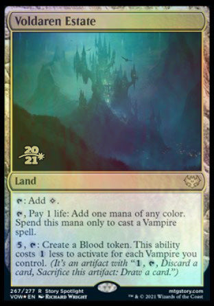 Voldaren Estate [Innistrad: Crimson Vow Prerelease Promos] | Card Citadel