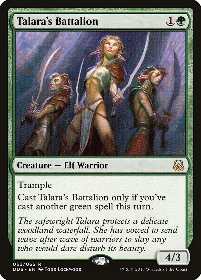 Talara's Battalion [Duel Decks: Mind vs. Might] | Card Citadel