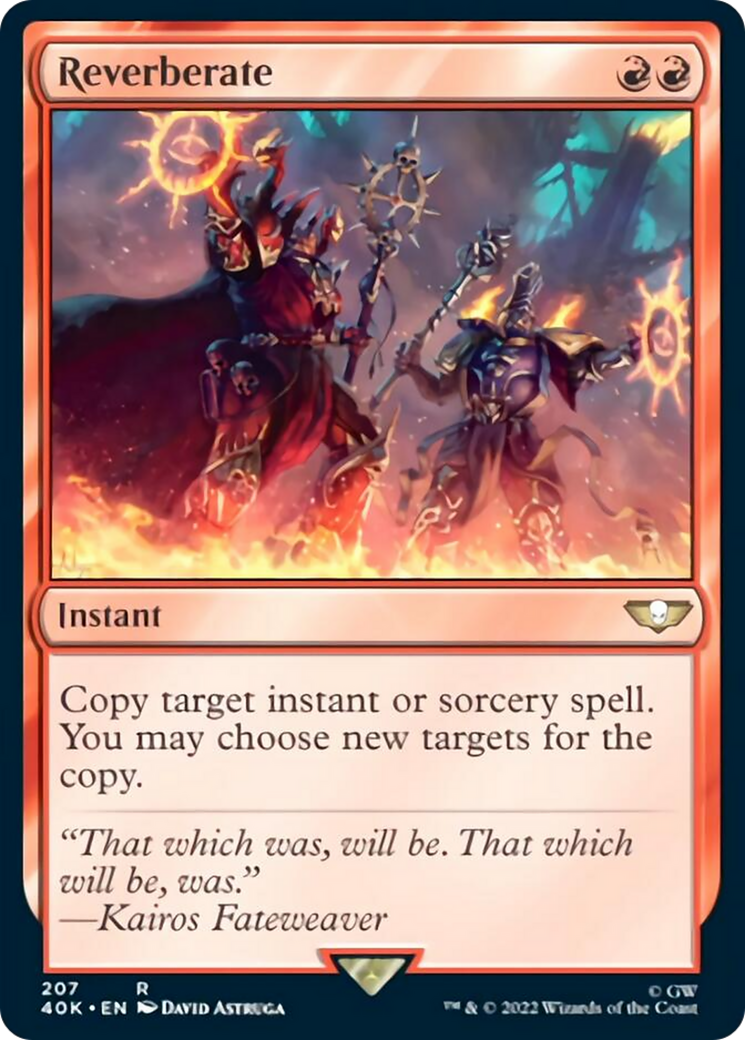 Reverberate (Surge Foil) [Universes Beyond: Warhammer 40,000] | Card Citadel