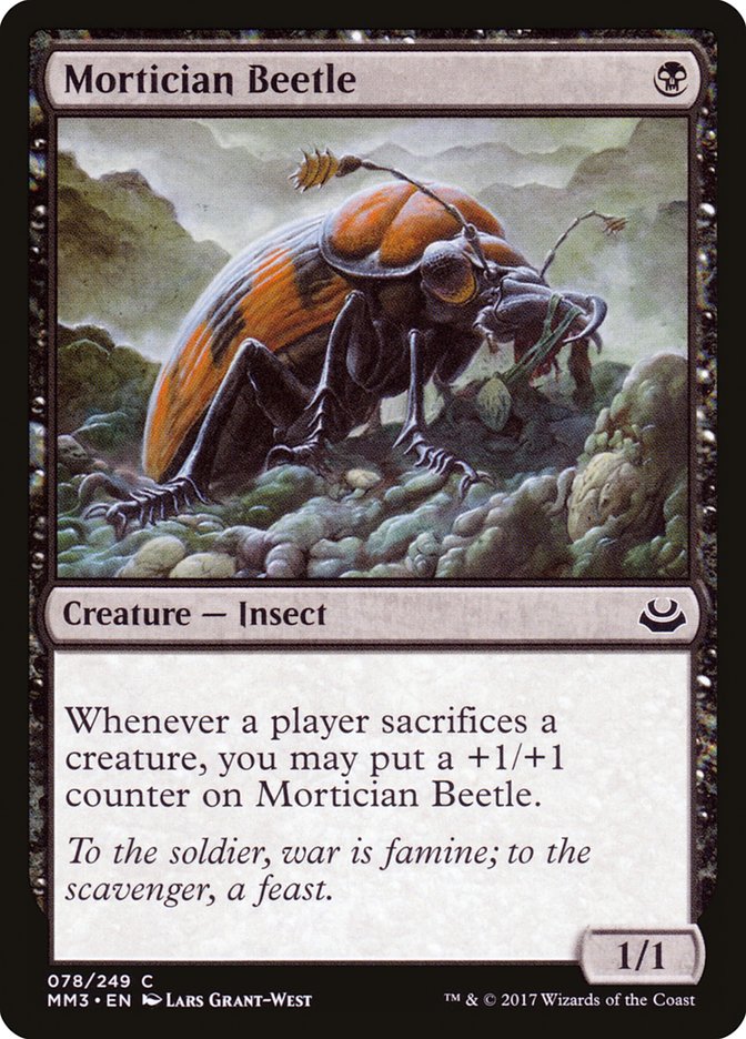 Mortician Beetle [Modern Masters 2017] | Card Citadel