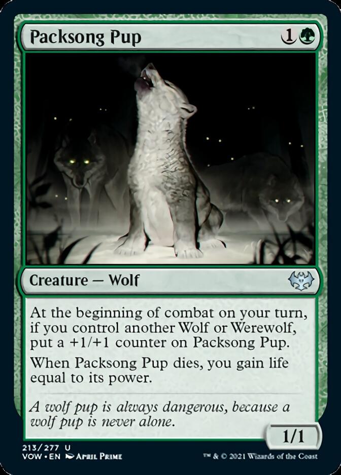 Packsong Pup [Innistrad: Crimson Vow] | Card Citadel