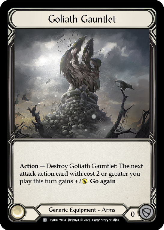 Goliath Gauntlet [LEV006] (Monarch Levia Blitz Deck) | Card Citadel