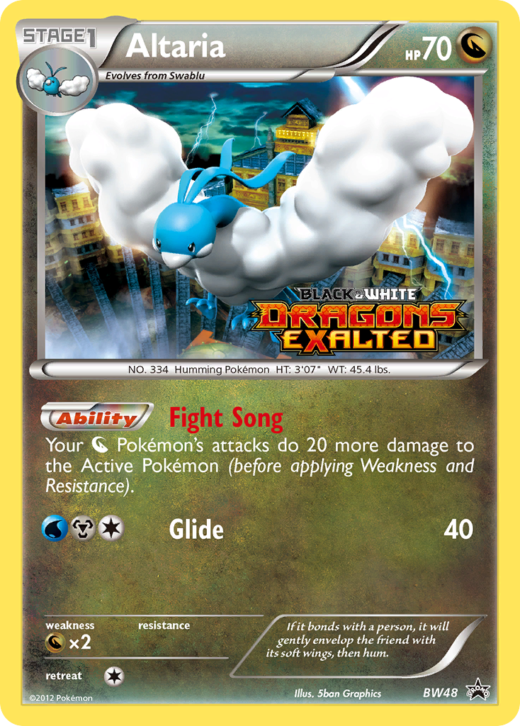 Altaria (BW48) [Black & White: Black Star Promos] | Card Citadel