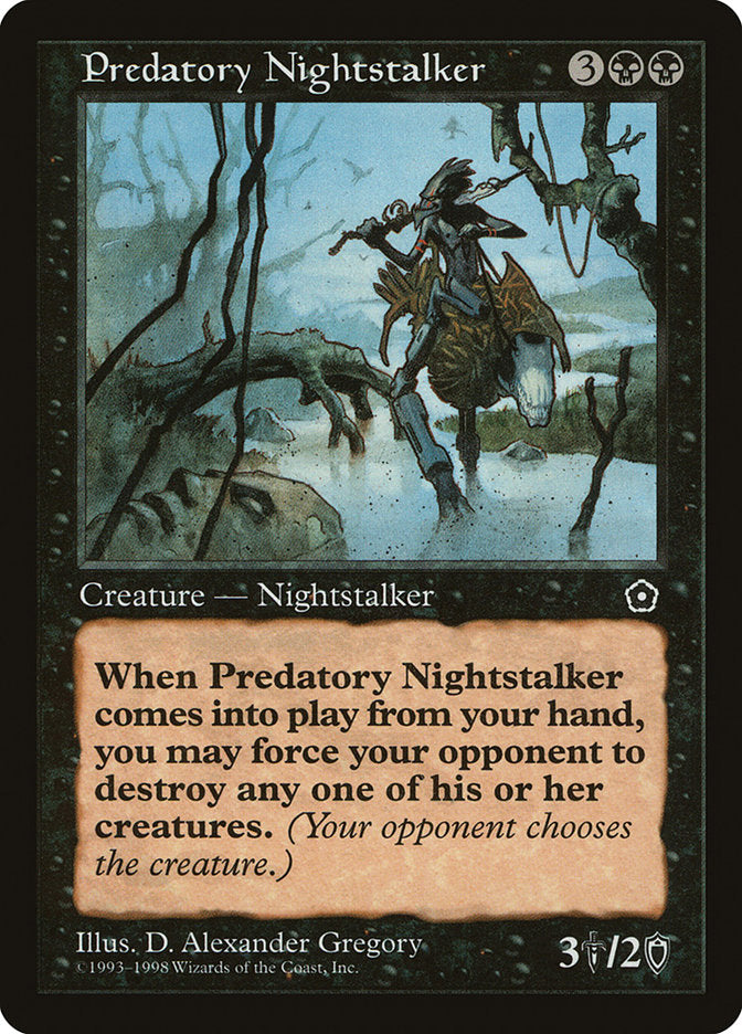 Predatory Nightstalker [Portal Second Age] | Card Citadel