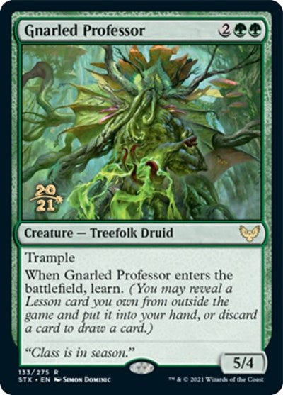 Gnarled Professor [Strixhaven: School of Mages Prerelease Promos] | Card Citadel